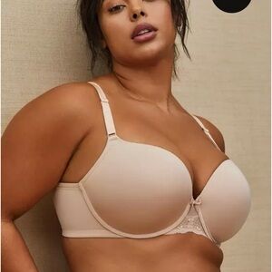 Torrid Elegant Beige Women's Bra 46DD